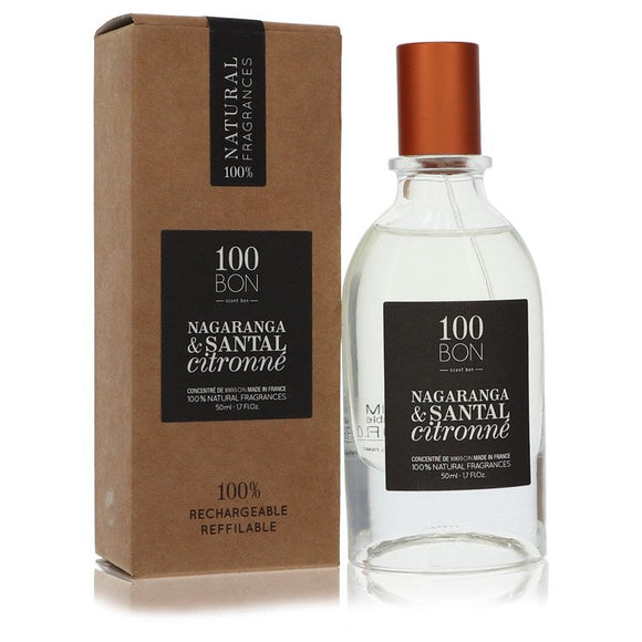 100 Bon Nagaranga & Santal Citronne Concentree De Parfum Spray (Unisex Refillable) By 100 Bon for Men 1.7 oz