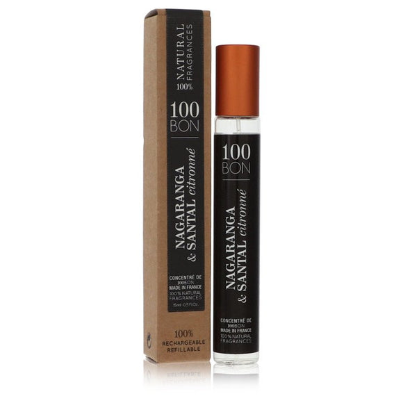 100 Bon Nagaranga & Santal Citronne Mini Concentree De Parfum (Unisex Refillable) By 100 Bon for Men 0.5 oz