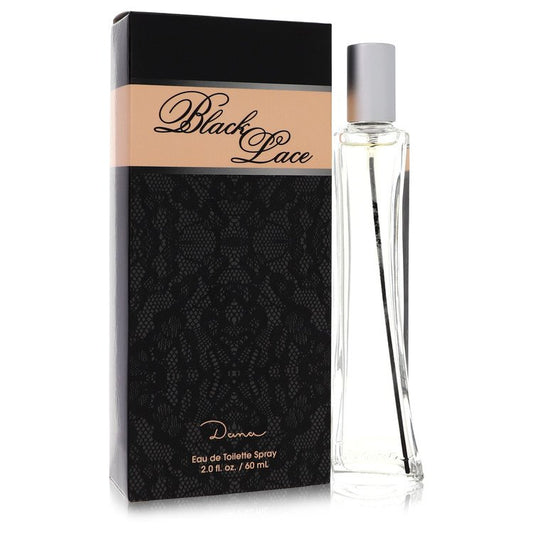 Black Lace Eau De Toilette Spray By Dana for Women 2 oz