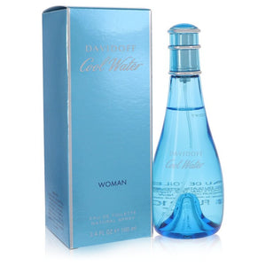 Cool Water Perfume By Davidoff Eau De Toilette Spray for Women 0.5 oz