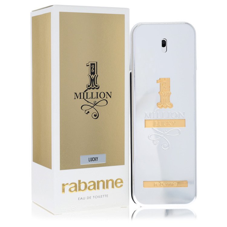 1 Million Lucky Eau De Toilette Spray By Paco Rabanne for Men 3.4 oz