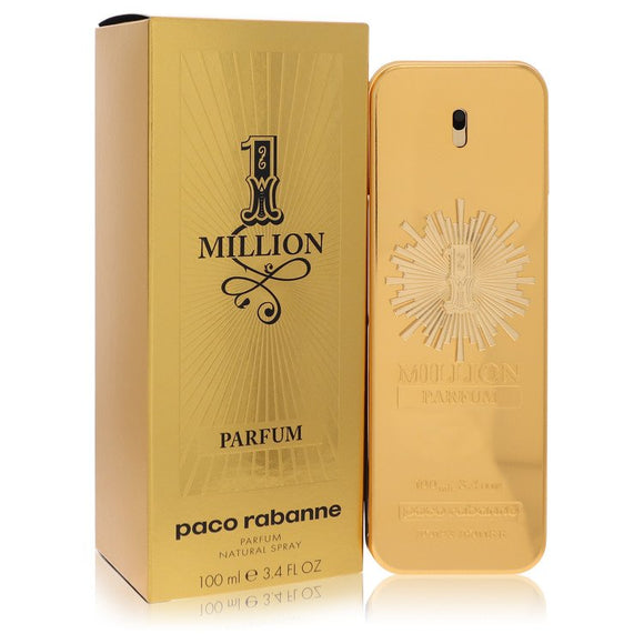 1 Million Parfum Parfum Spray By Paco Rabanne for Men 3.4 oz