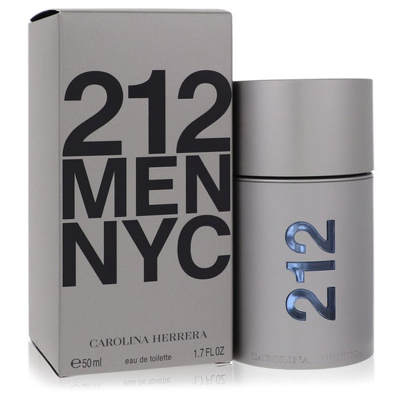 212 Eau De Toilette Spray (New Packaging) By Carolina Herrera for Men 1.7 oz