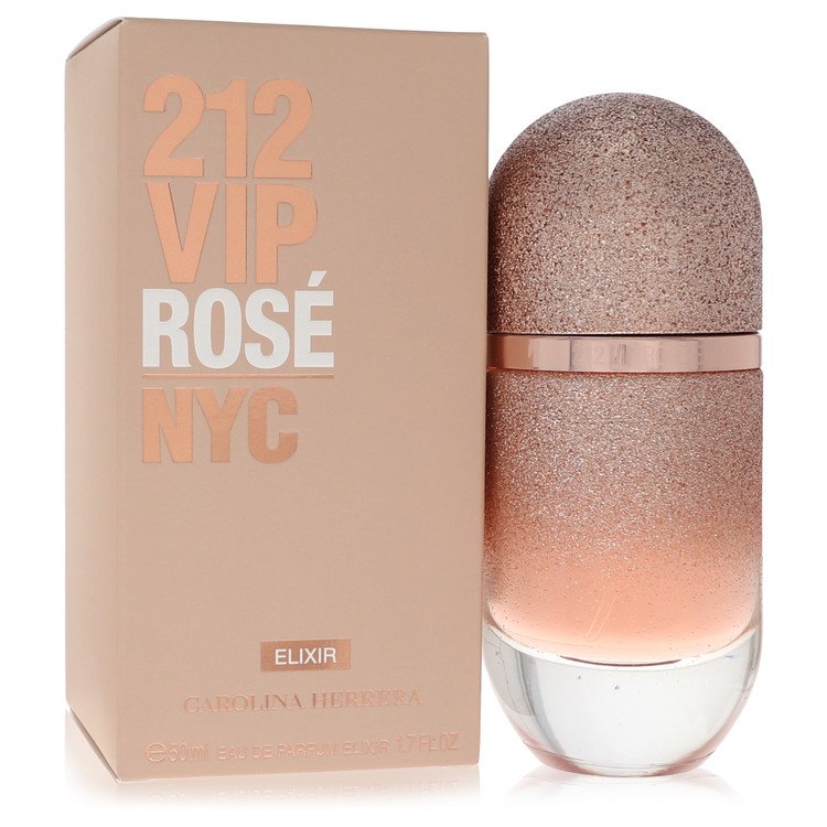 212 Vip Rose Elixir Perfume By Carolina Herrera Eau De Parfum Spray for Women 1.7 oz