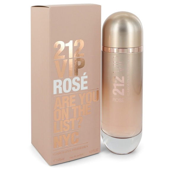 212 Vip Rose Eau De Parfum Spray By Carolina Herrera for Women 4.2 oz