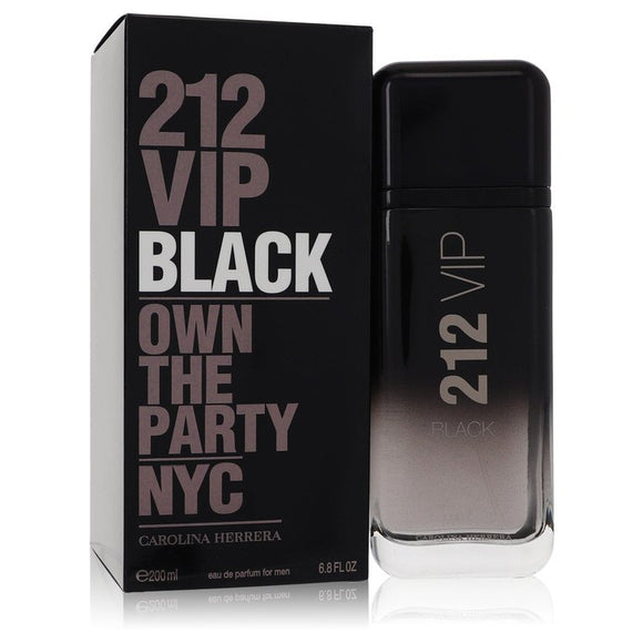 212 Vip Black Eau De Parfum Spray By Carolina Herrera for Men 6.8 oz