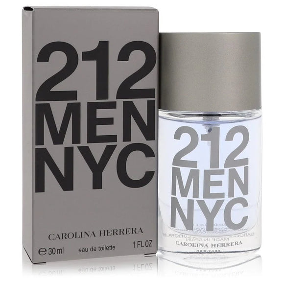 212 Eau De Toilette Spray (New Packaging) By Carolina Herrera for Men 1 oz