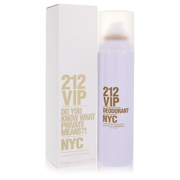 212 Vip Deodorant Spray By Carolina Herrera for Women 5 oz