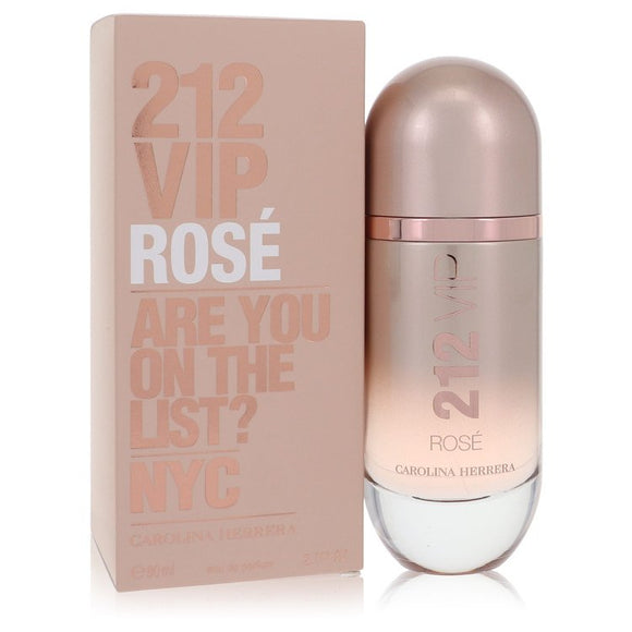 212 Vip Rose Eau De Parfum Spray By Carolina Herrera for Women 2.7 oz