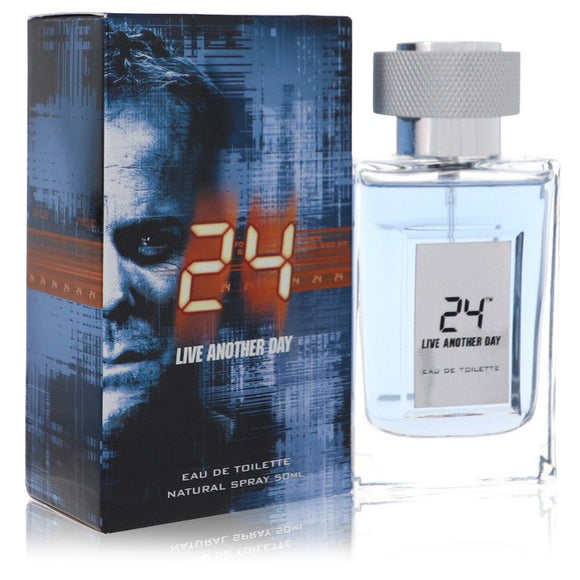 24 Live Another Day Eau De Toilette Spray By ScentStory for Men 1.7 oz