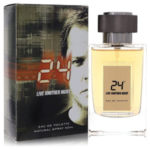 24 Live Another Night Eau De Toilette Spray By ScentStory for Men 1.7 oz