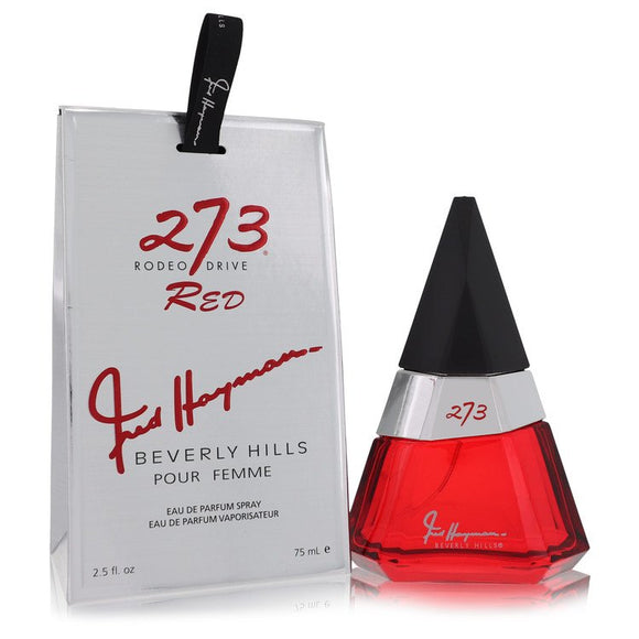 273 Red Eau De Parfum Spray By Fred Hayman for Women 2.5 oz