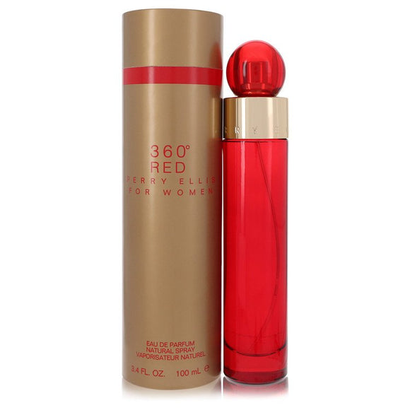 Perry Ellis 360 Red Eau De Parfum Spray By Perry Ellis for Women 3.4 oz