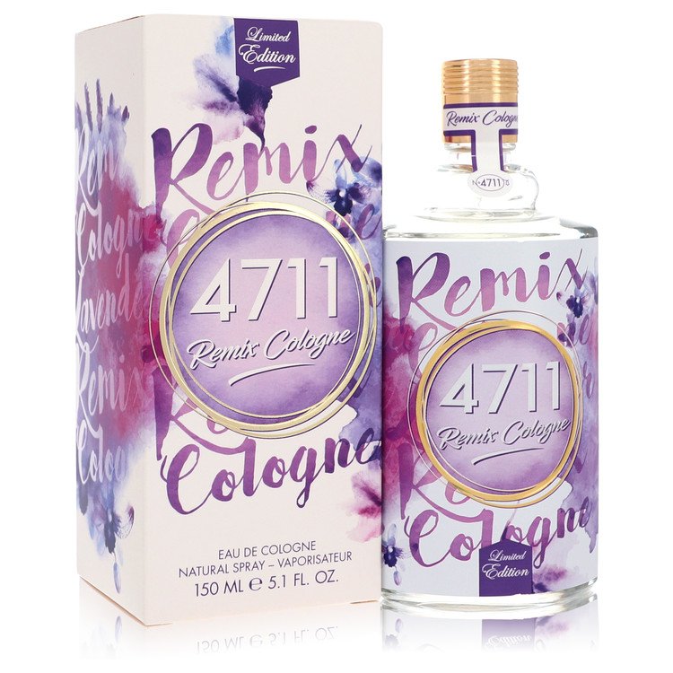 4711 Remix Lavender Eau De Cologne Spray (Unisex) By 4711 for Men 5.1 oz