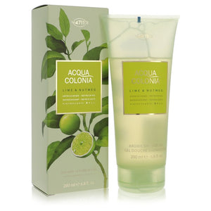 4711 Acqua Colonia Lime & Nutmeg Shower Gel By 4711 for Women 6.8 oz