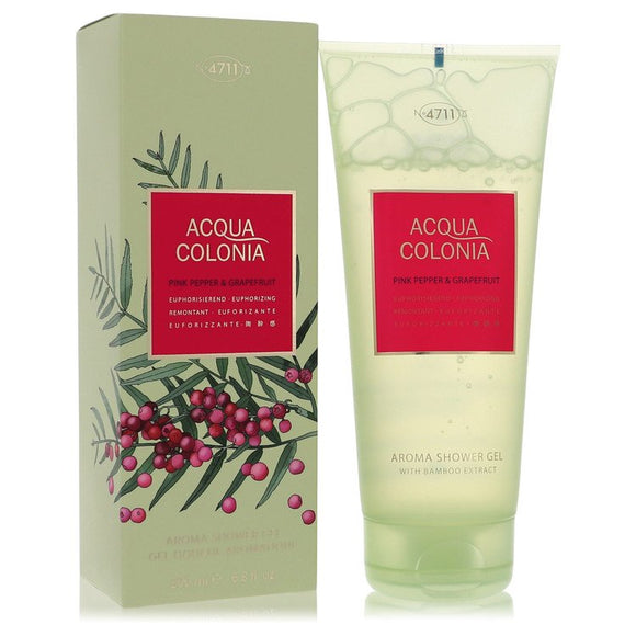 4711 Acqua Colonia Pink Pepper & Grapefruit Shower Gel By 4711 for Women 6.8 oz