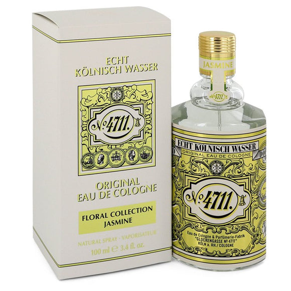 4711 Jasmine Eau De Cologne Spray (Unisex) By 4711 for Men 3.4 oz