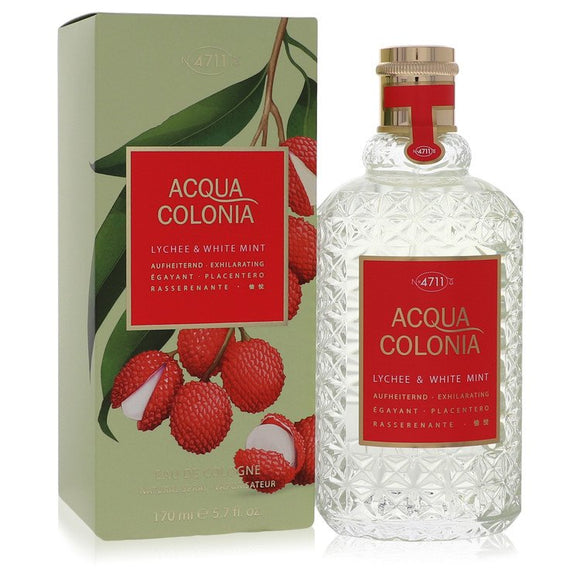 4711 Acqua Colonia Lychee & White Mint Eau De Cologne Spray (unisex) By 4711 for Women 5.7 oz