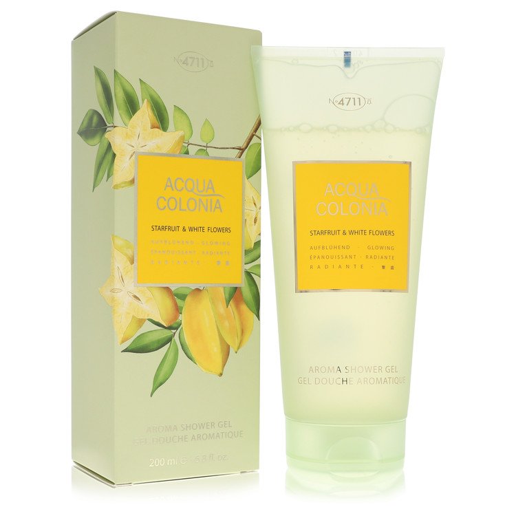 4711 Acqua Colonia Starfruit & White Flowers Shower Gel (Unisex) By 4711 for Women 6.8 oz