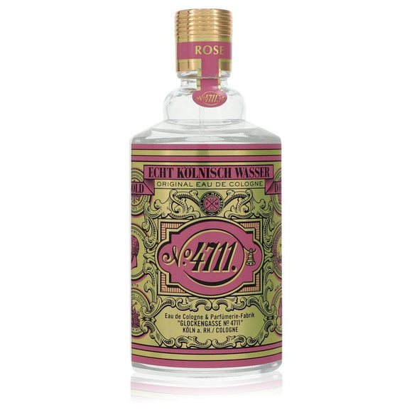 4711 Floral Collection Rose Eau De Cologne Spray (Unisex Unboxed) By 4711 for Men 3.4 oz