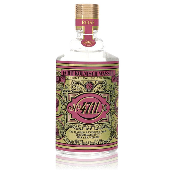 4711 Floral Collection Rose Cologne By 4711 Eau De Cologne Spray (Unisex Tester) for Men 3.4 oz