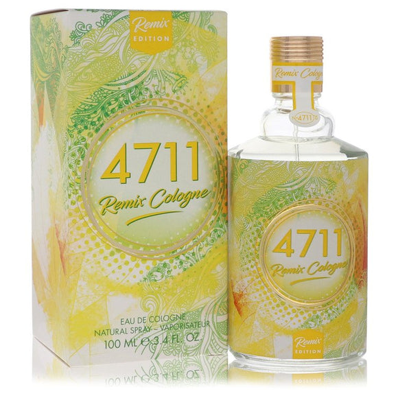 4711 Remix Eau De Cologne Spray (Unisex 2020) By 4711 for Men 3.4 oz