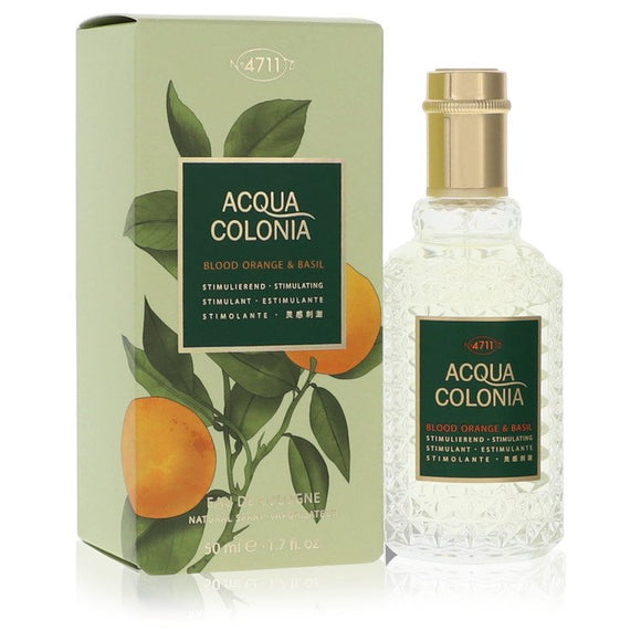 4711 Acqua Colonia Blood Orange & Basil Eau De Cologne Spray (Unisex) By 4711 for Women 1.7 oz