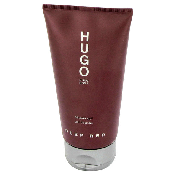 Hugo Deep Red Perfume By Hugo Boss Shower Gel for Women 5 oz