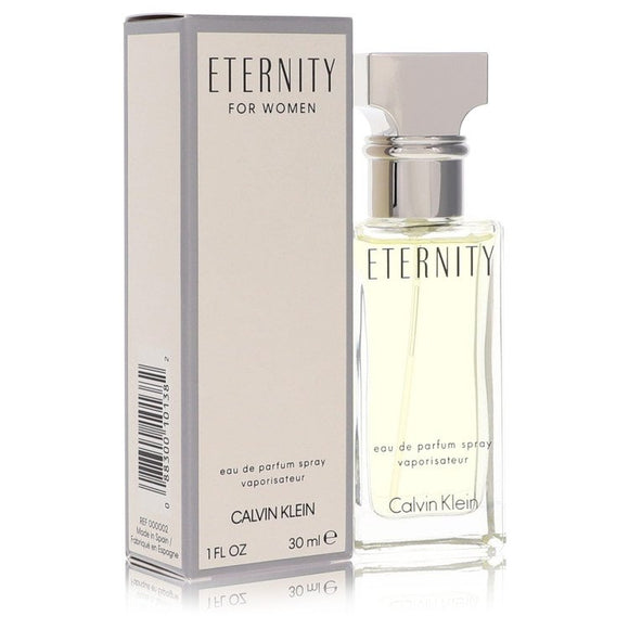 Eternity Eau De Parfum Spray By Calvin Klein for Women 1 oz
