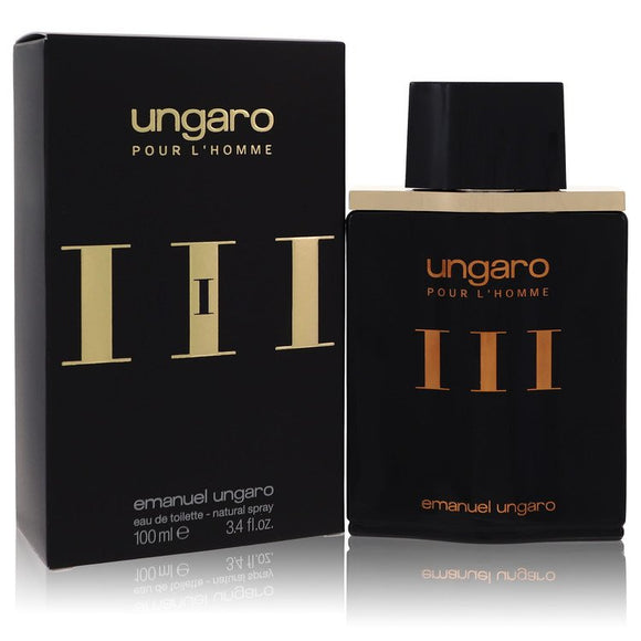 Ungaro Iii Eau De Toilette Spray (New Packaging) By Ungaro for Men 3.4 oz