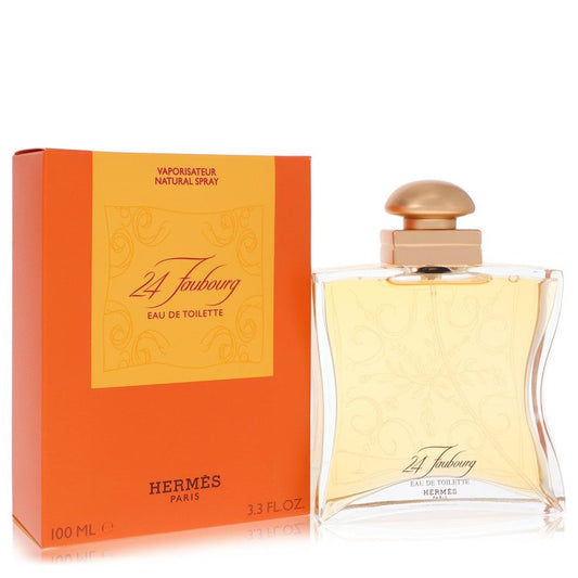 24 Faubourg Eau De Toilette Spray By Hermes for Women 3.4 oz