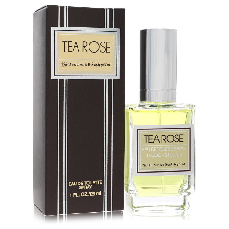 Tea Rose Eau De Toilette Spray By Perfumers Workshop for Women 1 oz