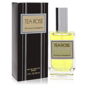 Tea Rose Eau De Toilette Spray By Perfumers Workshop for Women 2 oz