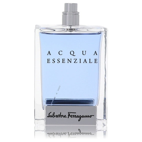 Acqua Essenziale Eau De Toilette Spray (Tester) By Salvatore Ferragamo for Men 3.4 oz