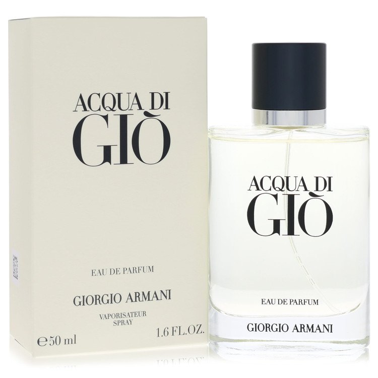 Acqua Di Gio Eau De Parfum Spray By Giorgio Armani for Men 1.6 oz