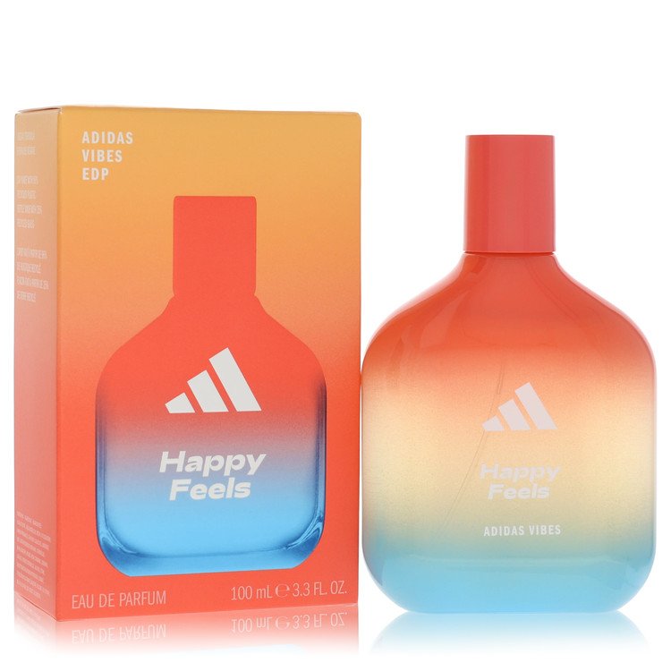 Adidas Vibes Happy Feels Eau De Parfum Spray By Adidas for Women 3.3 oz