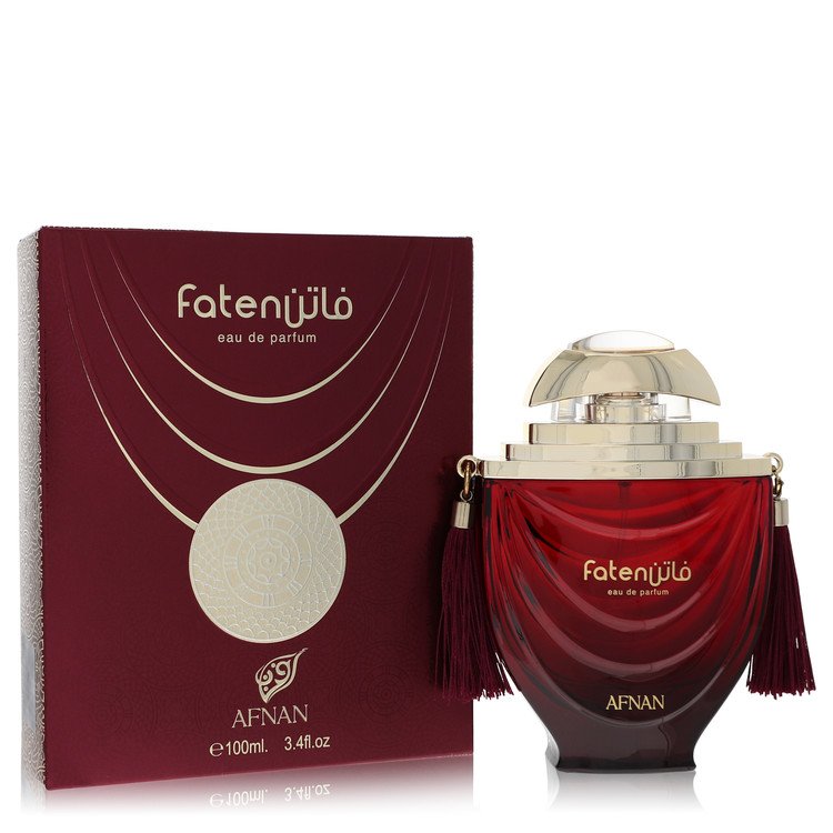 Afnan Faten Maroon Perfume By Afnan Eau De Parfum Spray (Unisex) for Women 3.4 oz