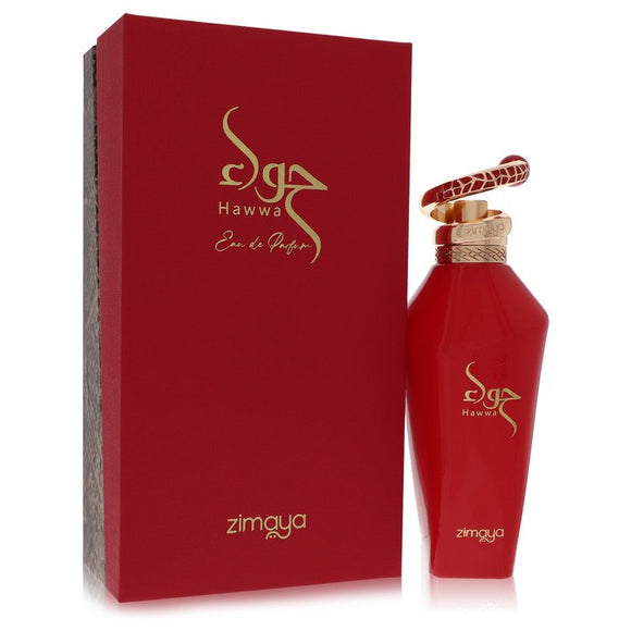 Afnan Zimaya Hawwa Red Perfume By Afnan Eau De Parfum Spray (Unisex) for Women 3.4 oz