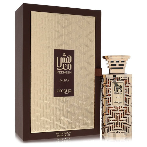 Afnan Zimaya Modhesh Aura Eau De Parfum Spray (Unisex) By Afnan for Men 3.4 oz
