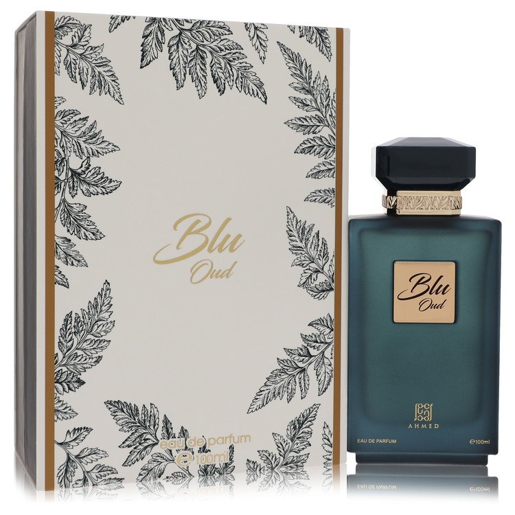 Ahmed Al Maghribi Blu Oud Eau De Parfum Spray (Unisex) By Ahmed Al Maghribi for Women 3.38 oz