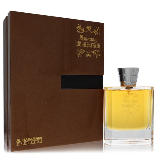 Al Haramain Amazing Mukhallath Eau De Parfum Spray (Unisex) By Al Haramain for Men 3.4 oz