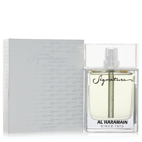 Al Haramain Signature Eau De Toilette Spray By Al Haramain for Men 3.33 oz