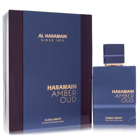 Al Haramain Amber Oud Dubai Night Extrait De Parfum Spray By Al Haramain for Men 3.33 oz