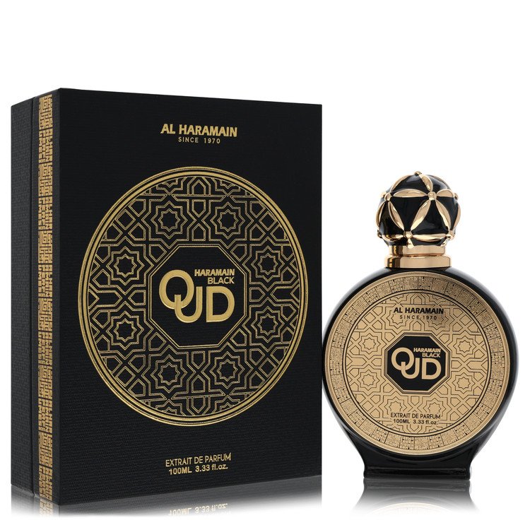 Al Haramain Black Oudh Extrait De Parfum Spray By Al Haramain for Men 3.33 oz