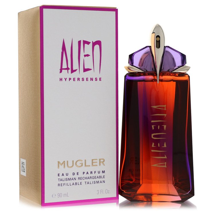 Alien Hypersense Eau De Parfum Spray Refillable By Thierry Mugler for Women 3 oz