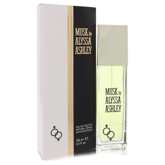 Alyssa Ashley Musk Eau De Toilette Spray By Houbigant for Women 3.4 oz