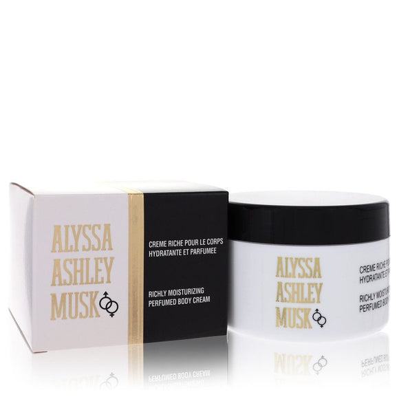 Alyssa Ashley Musk Body Cream By Houbigant for Women 8.5 oz