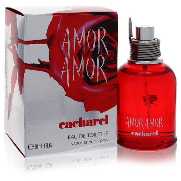 Amor Amor Eau De Toilette Spray By Cacharel for Women 1 oz