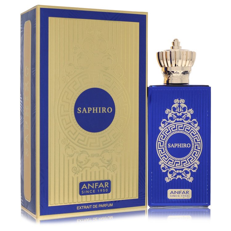 Anfar Saphiro Extrait De Parfum Spray By Anfar for Men 2.04 oz
