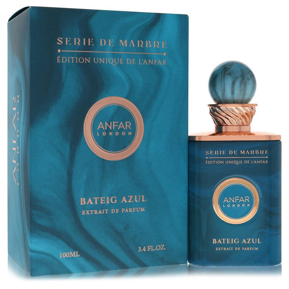 Anfar London Bateig Azul Extrait De Parfum Spray By Anfar for Men 3.4 oz